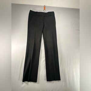 Women’s Loft By Ann Taylor Zoe Straight Black Slack Size 2 #826